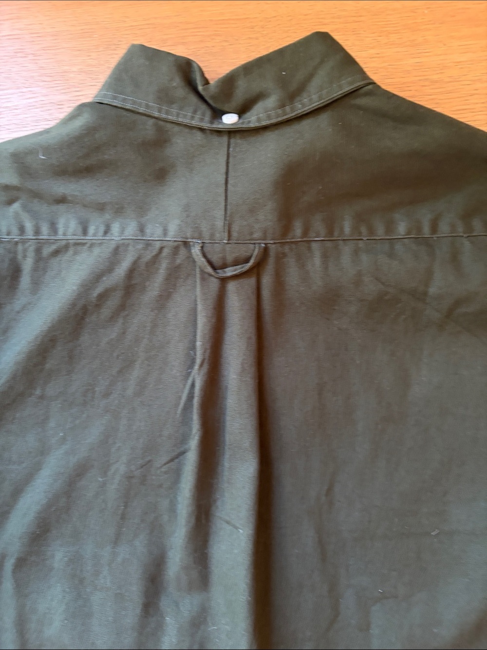 Gitman Brother’s Vintage, Classic Button-Down Men's Shirt - Olive Green - Picture 5 of 7